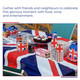 Union Jack King Coronation Paper Cup - 10pcs